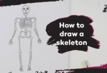 Cool:_M-Mutgixyq= How to Draw a Skeleton